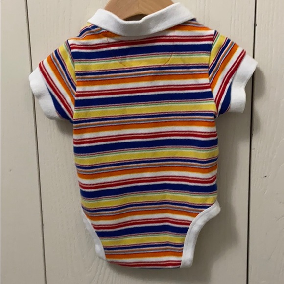 🚨4/$15🚨 The Children’s Place Striped Polo Onesie - Picture 4 of 5